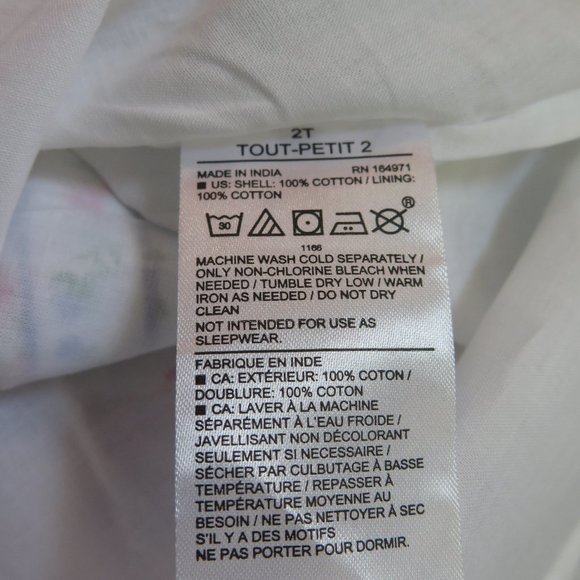 Janie and Jack White Floral Sundress 2T NWT - Picture 5 of 6